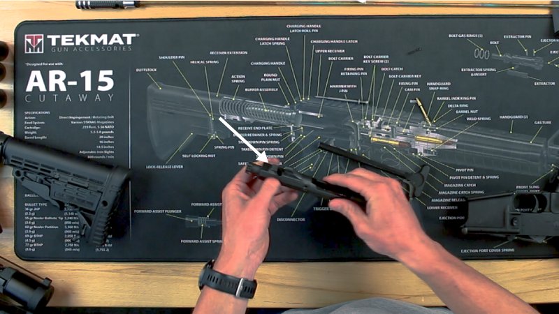 TekMat AR-15 Gun Cleaning Mat